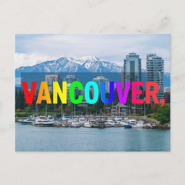 Postal Vancouver canada (Anverso)