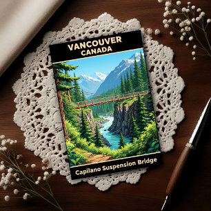 Postal Vancouver, Canadá: Viajes Antiguos de la Década de