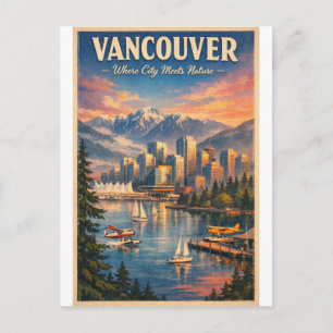 Postal Vancouver: donde la ciudad se encuentra con la nat