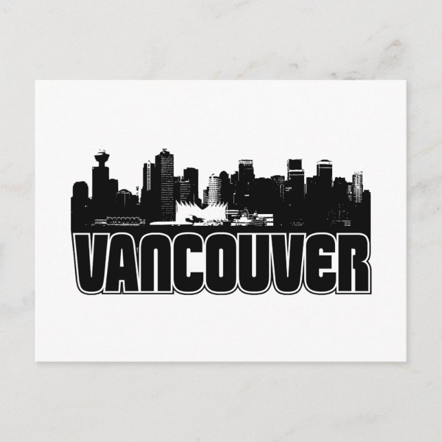 Postal Vancouver Skyline (Anverso)