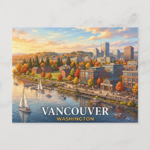 Postal Vancouver Washington Viajes