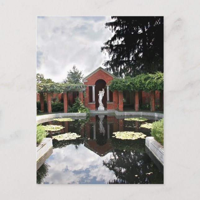Postal Vanderbilt Garden Pool (Anverso)