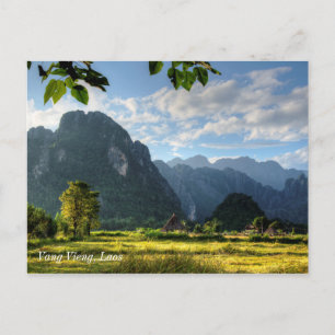 Postal Vang Vieng Laos