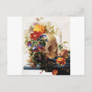 Postal Vanitas - El cráneo