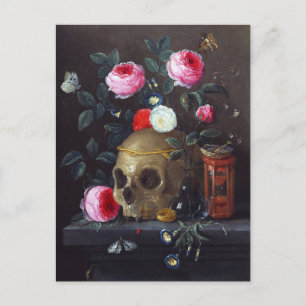 Postal Vanitas Still Life, Jan van Kessel el anciano