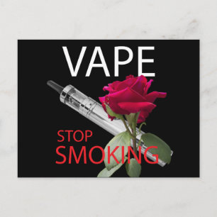 Postal Vape. Dejar de fumar