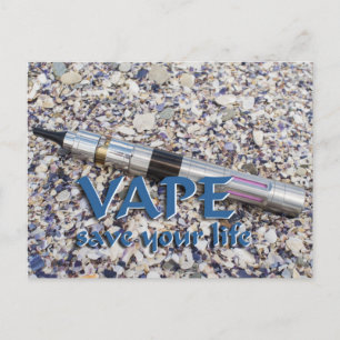Postal Vape y salve tu vida