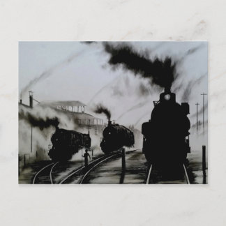 Postal Vapor-Trenes