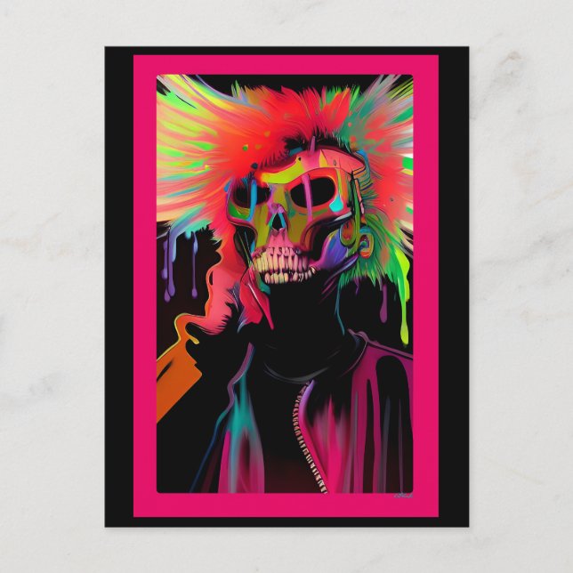 Postal Vaporface Death Rattle (Anverso)