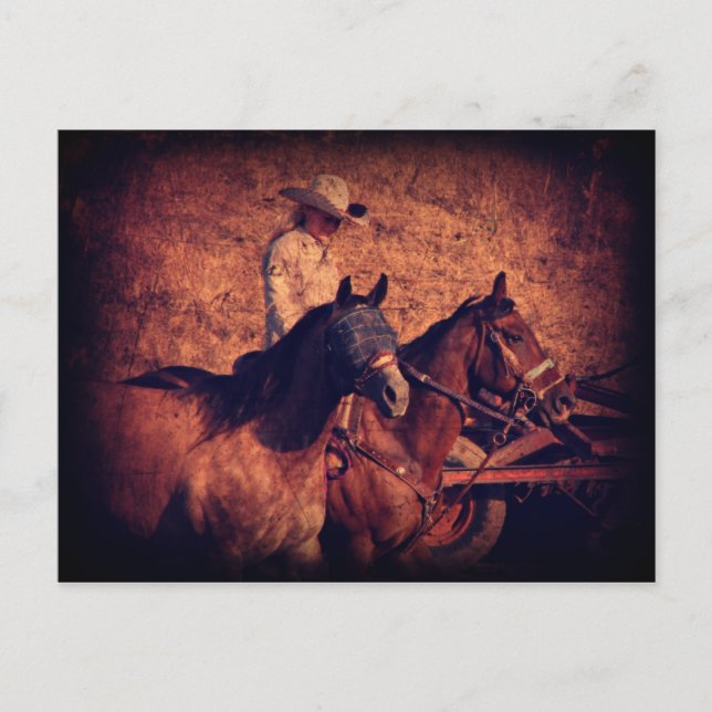 Postal Vaquera (Anverso)