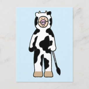 Postal Vaquera personalizado o vestuario de vaquero