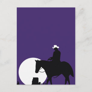 Postal vaquero