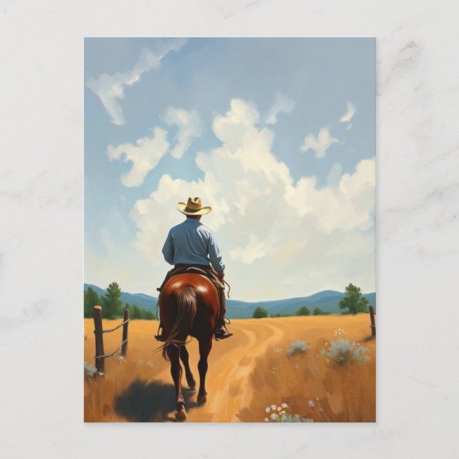 Postal Vaquero (Anverso)