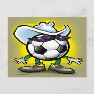 Postal Vaquero de fútbol