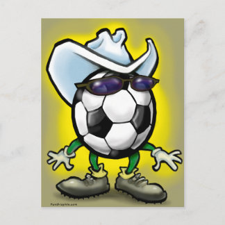 Postal Vaquero de fútbol