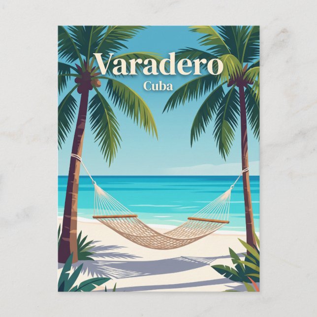 Postal Varadero Cuba (Anverso)