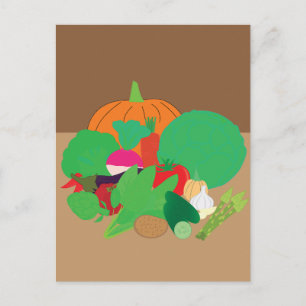 Postal Variaciones de Vegetales_Pila