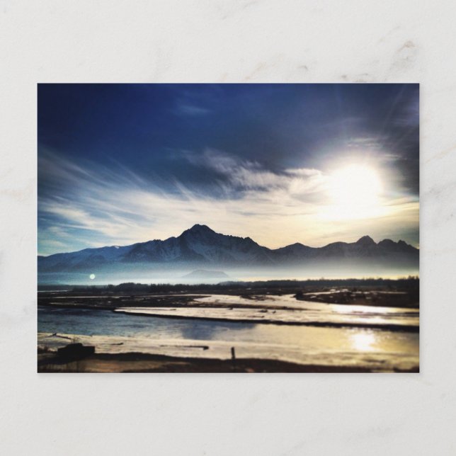 Postal varias escenas de alaska (Anverso)