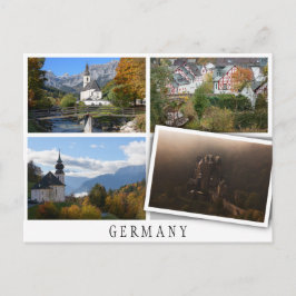 Postal Varios paisajes otoñales en Alemania