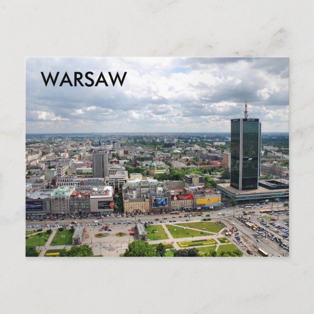 POSTAL VARSOVIA (Anverso)