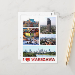Postal Varsovia - Me encanta -