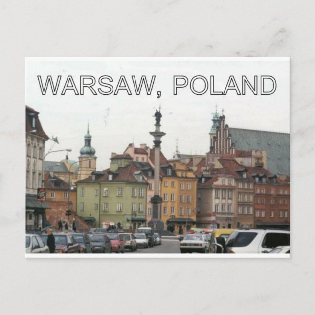 Postal VARSOVIA POLONIA STARE MIASTO OLD TOWN v.2 (Anverso)