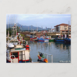 Postal Vasco del Puerto de Pêche