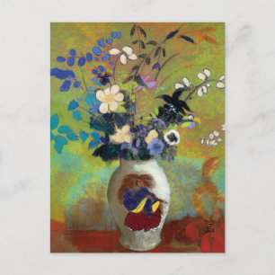 Postal Vase au Guerrier Japonais (Base de Guerreros Japon