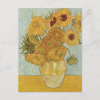 Vase con 12 girasoles - Vincent Van Gogh (1888)