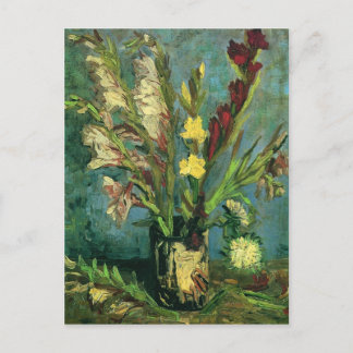 Postal Vase con Gladioli (F248a) Bella Artes Van Gogh