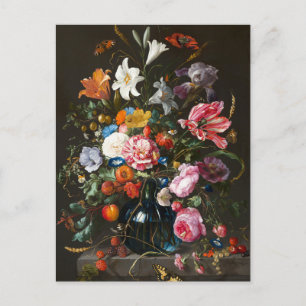 Postal Vase de flores   Jan Davidsz de Heem