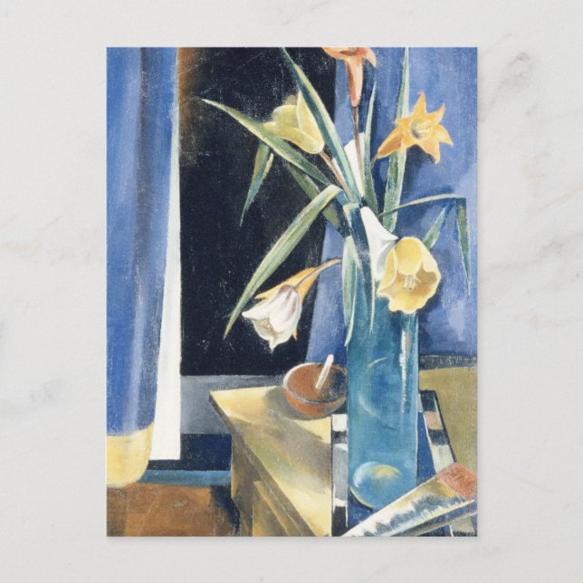 Postal Vase de flores - Preston Dickinson (Anverso)