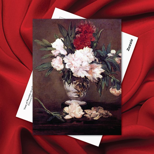 Postal Vase de Peonies Édouard Manet (Subido por el creador)