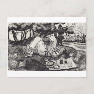 Postal Vasiliy Luzhsky de vacaciones en Hyde Park, Londre