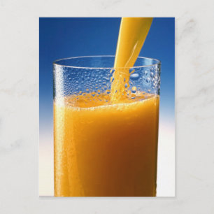 Postal Vaso de jugo