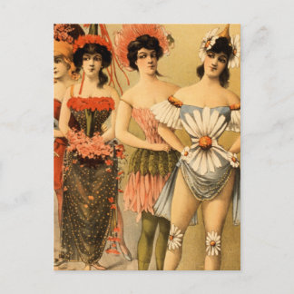 Postal Vaudeville Refinado
