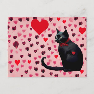 Postal Vday cat
