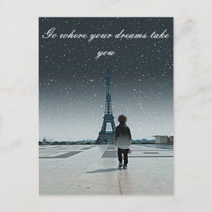 Postal Ve donde tus sueños te llevan