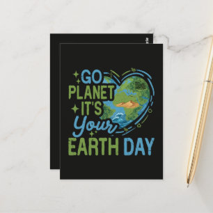 Postal Ve Planeta Es Tu Día de la Tierra