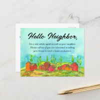 Vecino inmobiliario de marketing venda tu casa