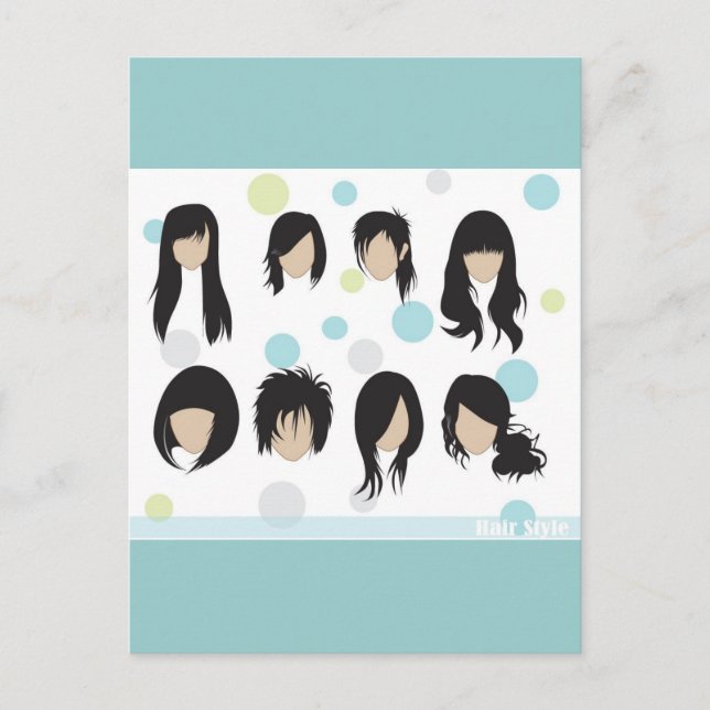 Postal vectorvaco_09102001_hair_style (Anverso)