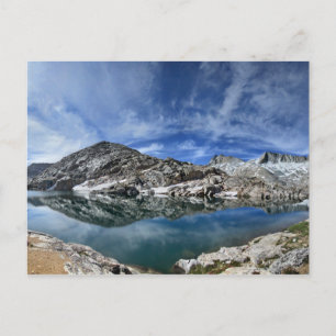 Postal Vee Lake y Seven Gables Panorama - Sierra