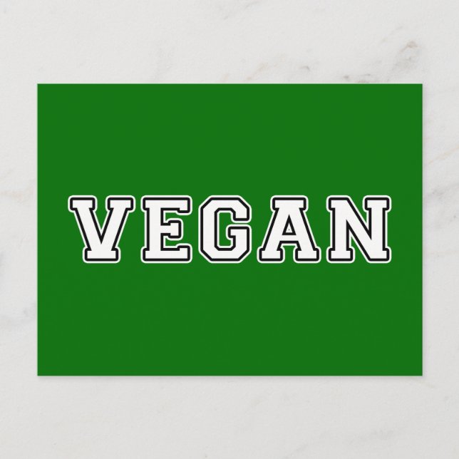 Postal Vegan (Anverso)