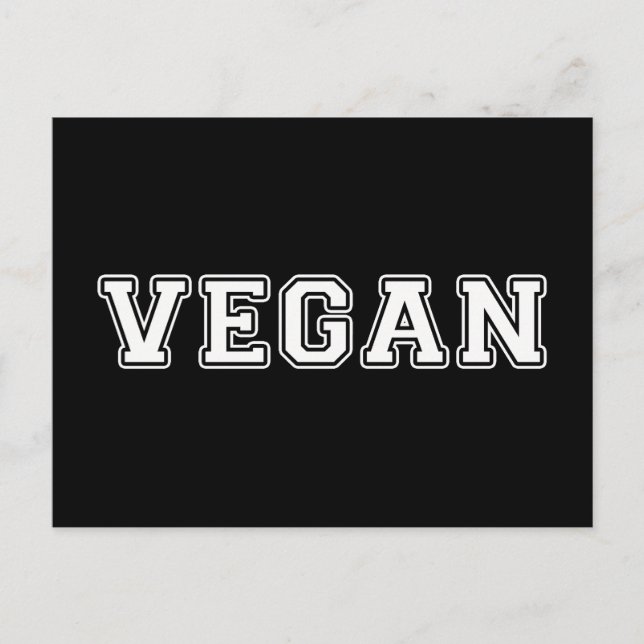 Postal Vegan (Anverso)