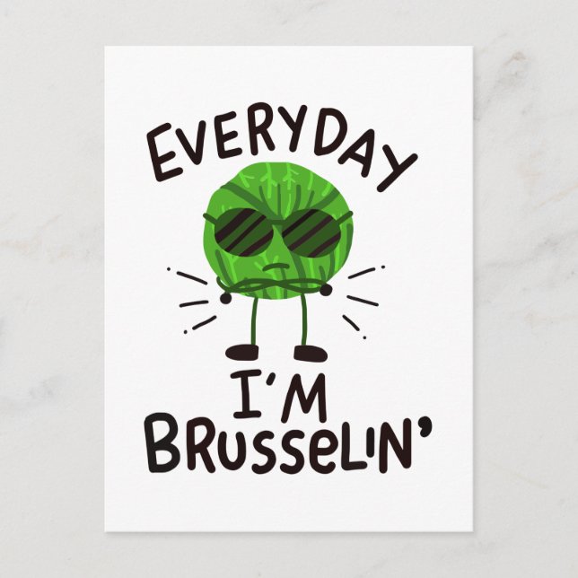 Postal Vegan Brussels Sprouts (Anverso)