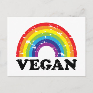 Postal Vegan Rainbow
