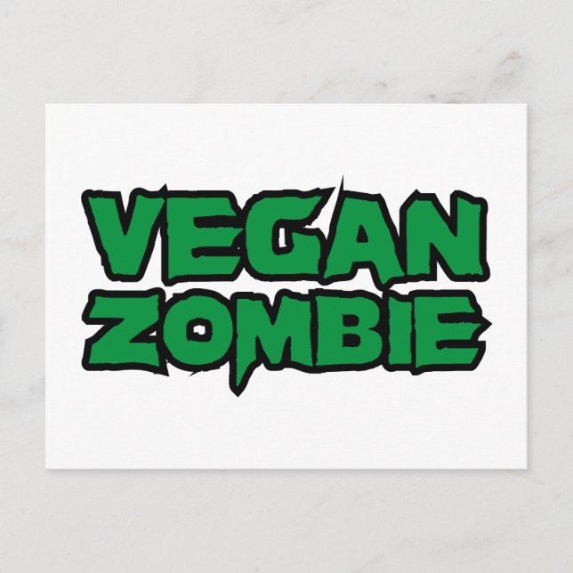 Postal Vegan Zombies (Anverso)