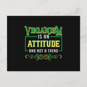 Postal Veganismo Vegetariano Vegetales Vegan Gift Idea