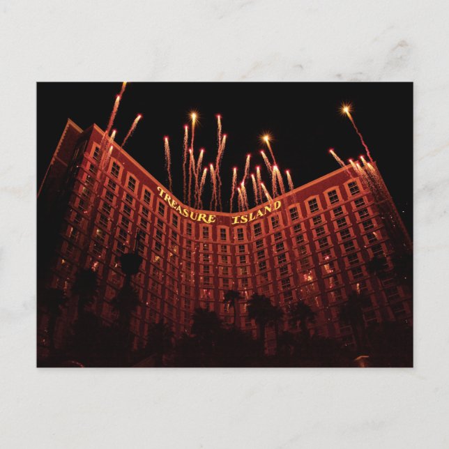 Postal Vegas - Isla del Tesoro (Anverso)