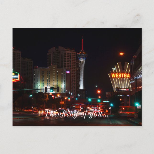 Postal Vegas Paradise Road (Anverso)